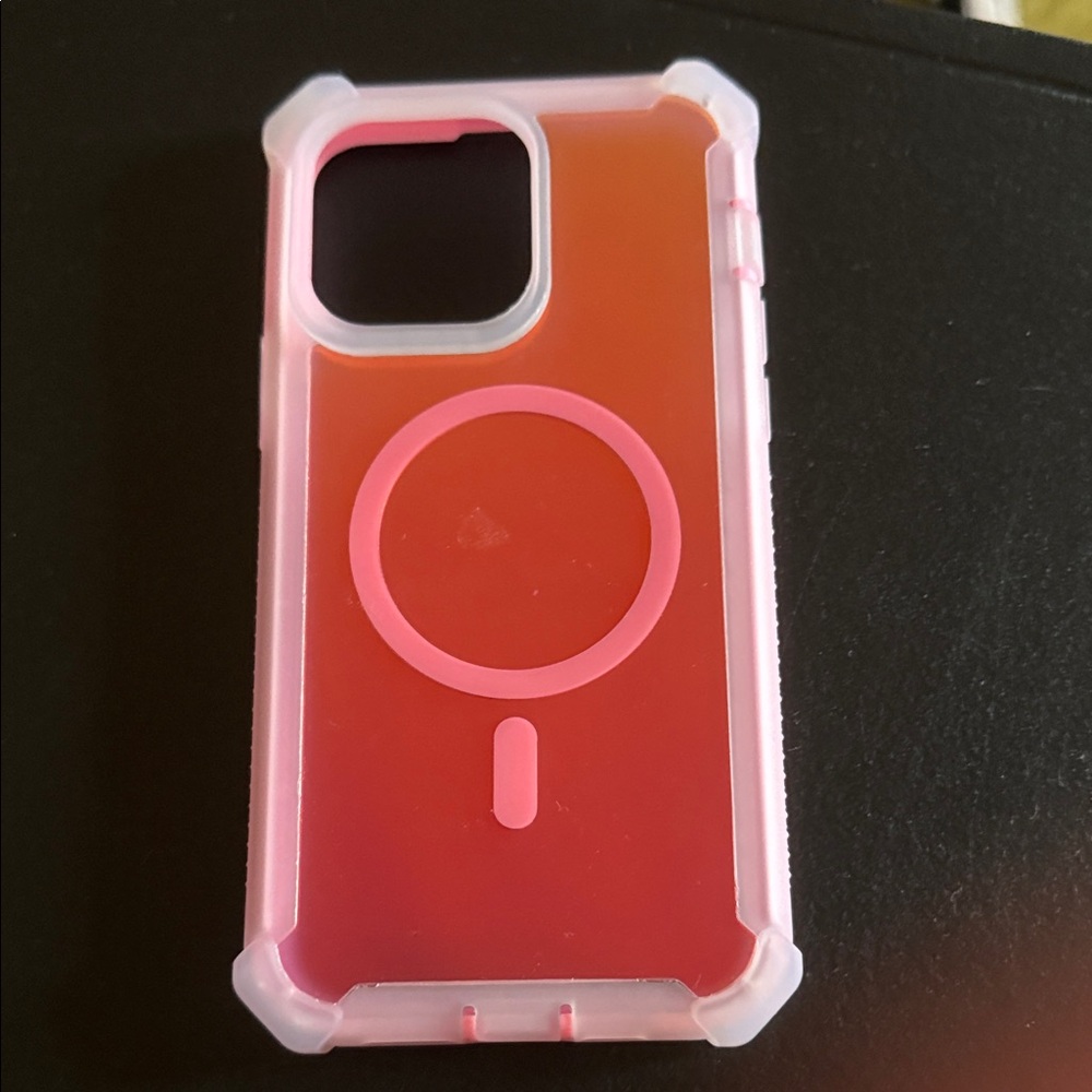 Pink iridescent, Protective Phone Case 14 PRO MAX